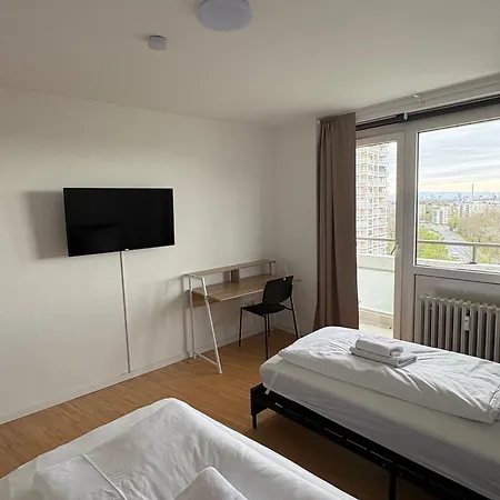Monteurs Ueber Den Daechern Der Stadt Ludwigshafen